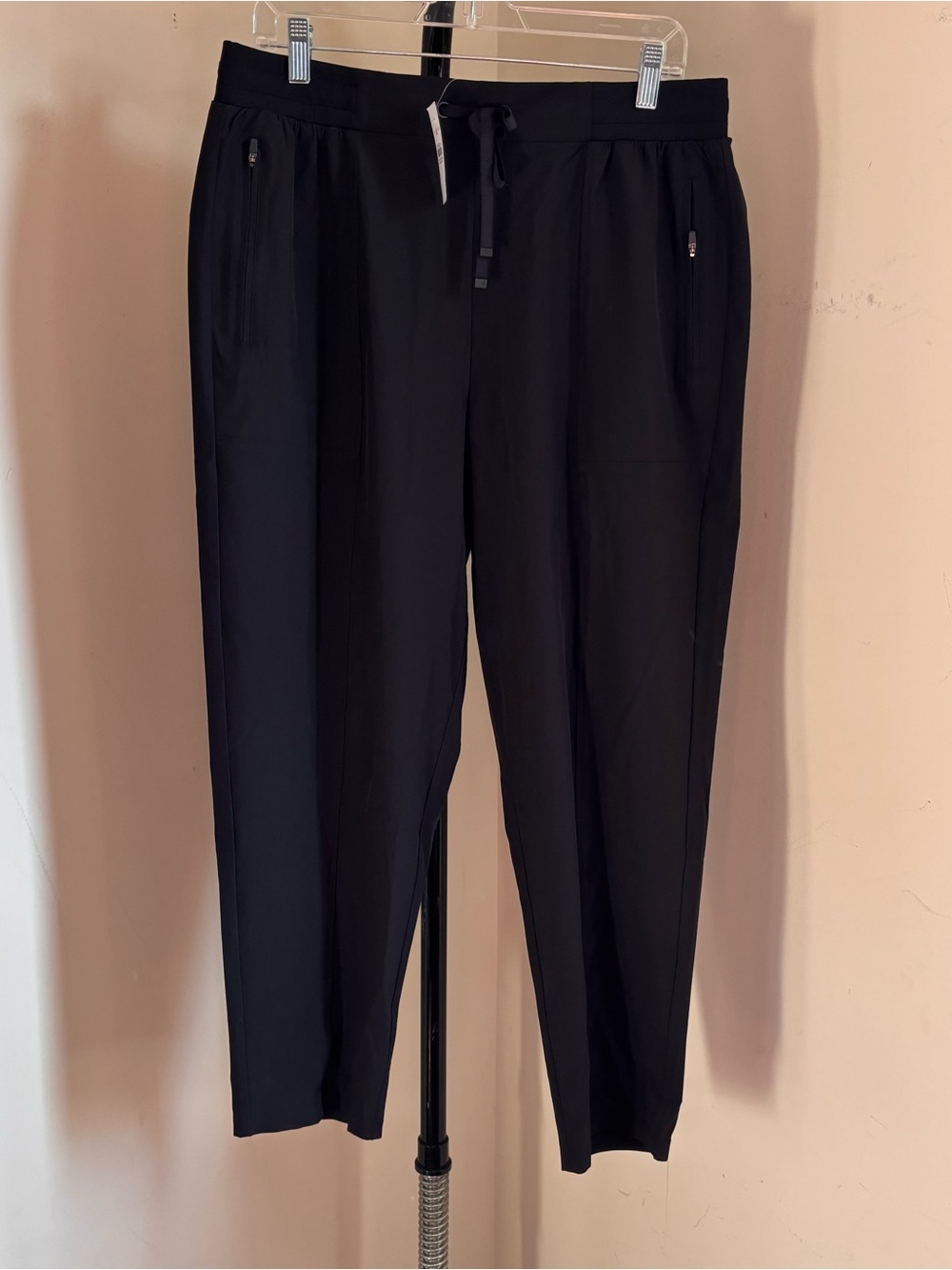 Lou & Grey black pants with drawstring waist